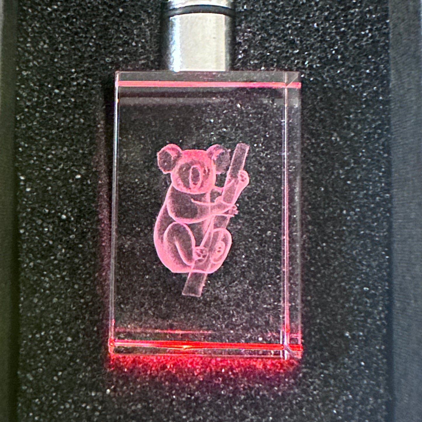 Light Up Crystal Keyring